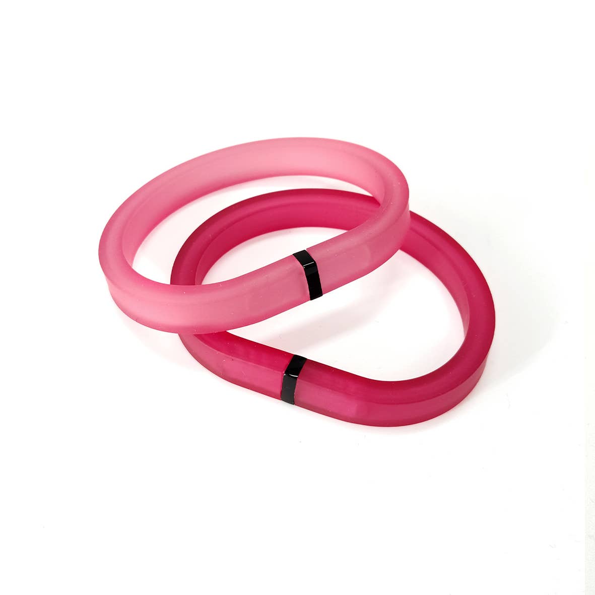 ALEX+SVET - Wholesale Bangle Bracelet - YUNA°DUO set of 2 rubber bracelets ESSENTIALS0