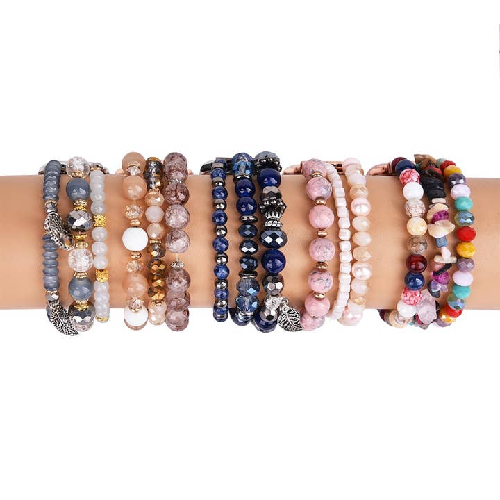 Beaded Apple Watch Bracelet for wholesale by ShopTrendsNow