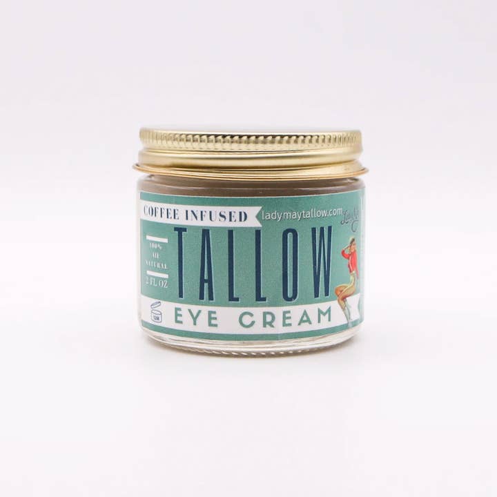Lady May Tallow – wholesale Eye cream/gel – Coffee-Infused Tallow Eye Cream