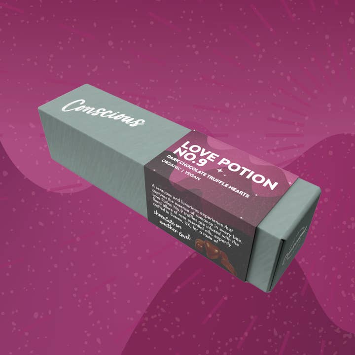 REMOVED BRAND - Wholesale Chocolate - Love Potion No.9 Truffles 110g Case of 6