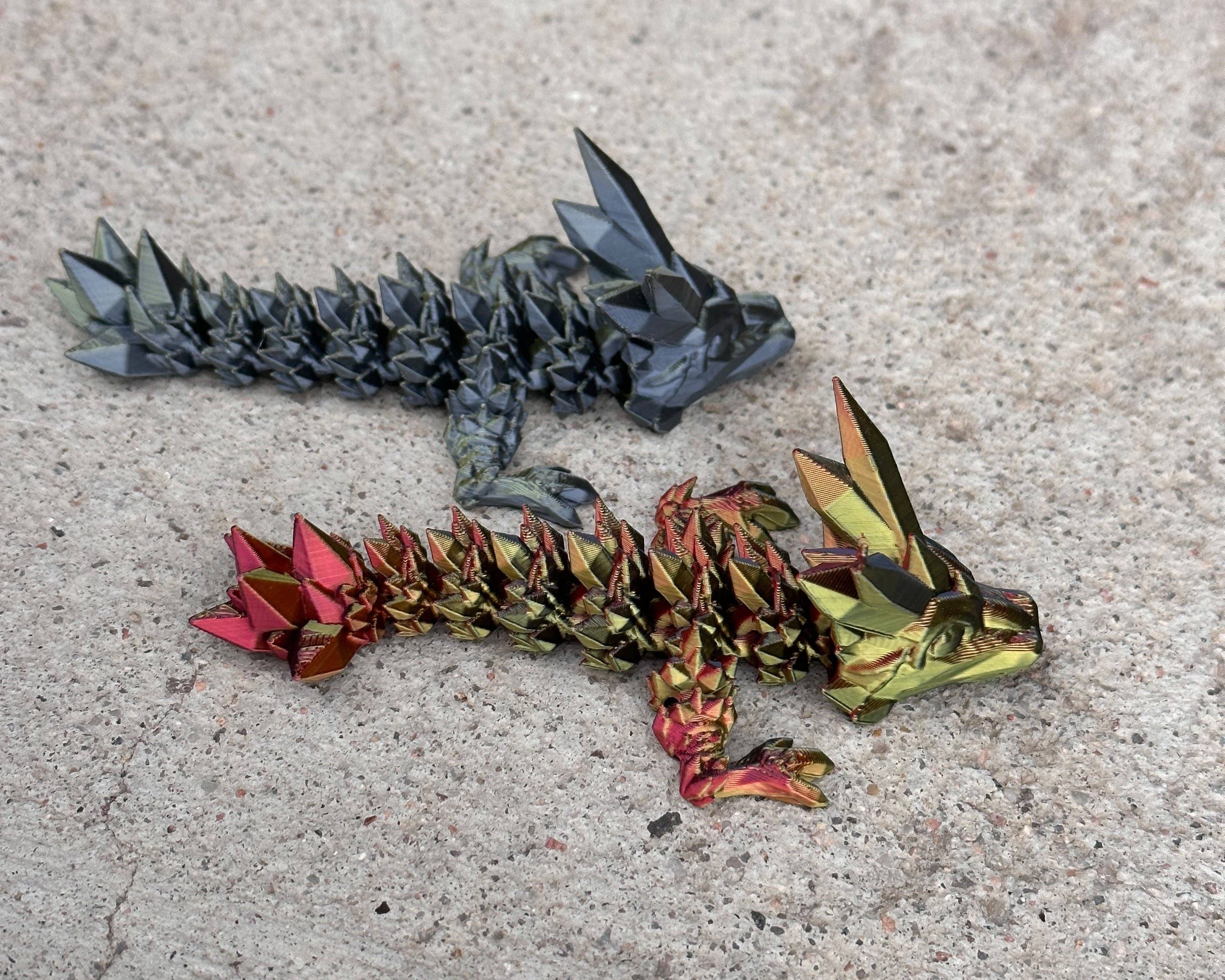 LNZ Custom Design - Wholesale Fidget Toy - Kids - Tadpole Crystal Dragon2