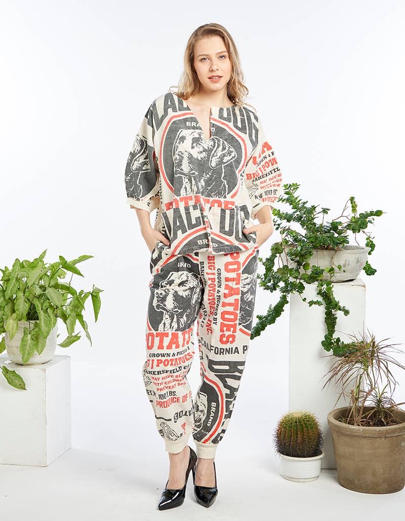 Kathmandu Imports – Großhandel Hose – Damen – BAUMWOLLHOSE (TH-2016)5