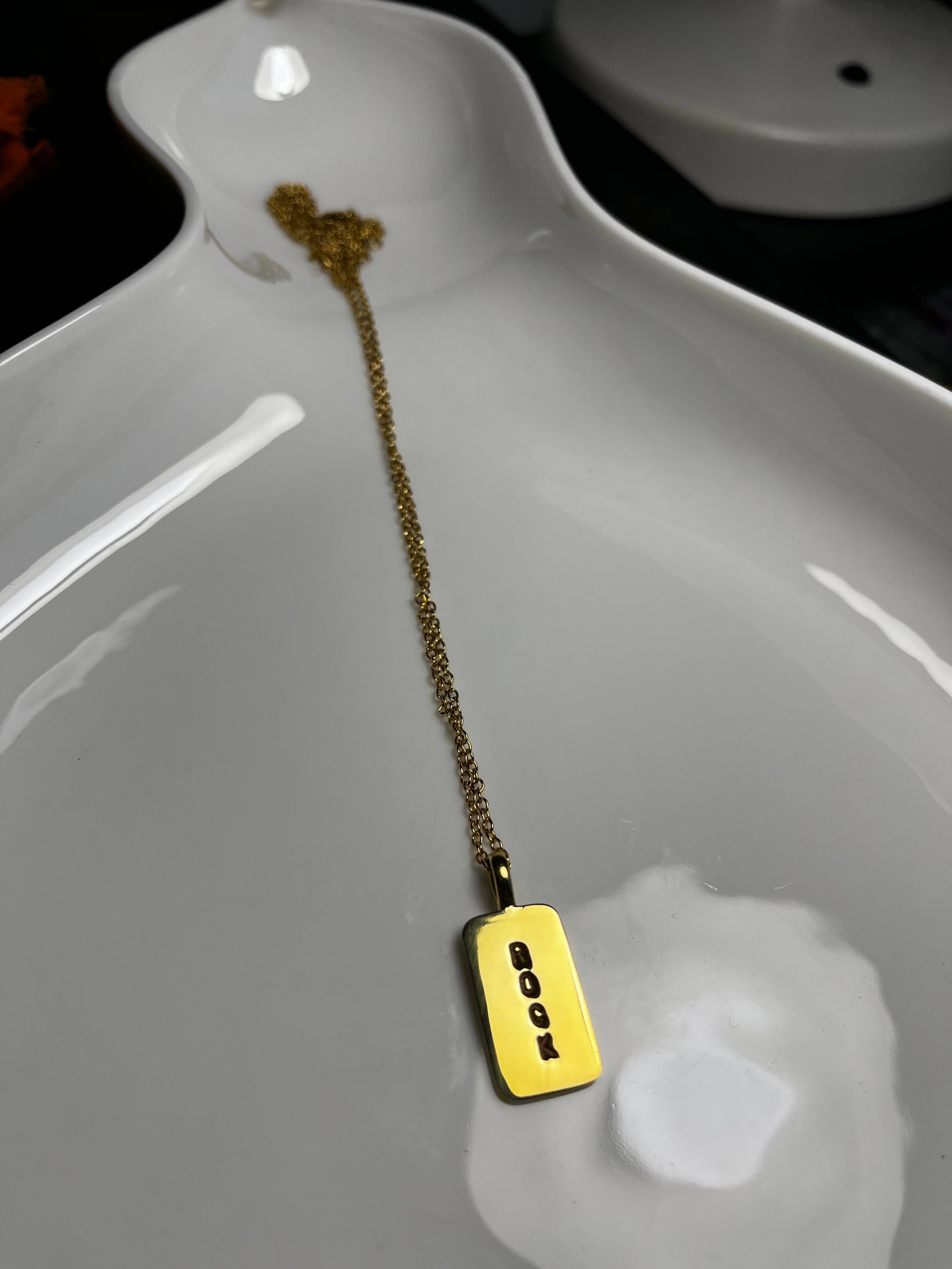 Flora Jane Paris - Wholesale Individual Charm/Pendant - Engraved brass TALISMAN25