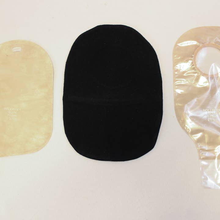 MedThreads LLC - Wholesale Purse/Bag Accessory - Unisex - Twill Colostomy Ileostomy Bag Cover 2 1/4" - 2 3/4" Flange6