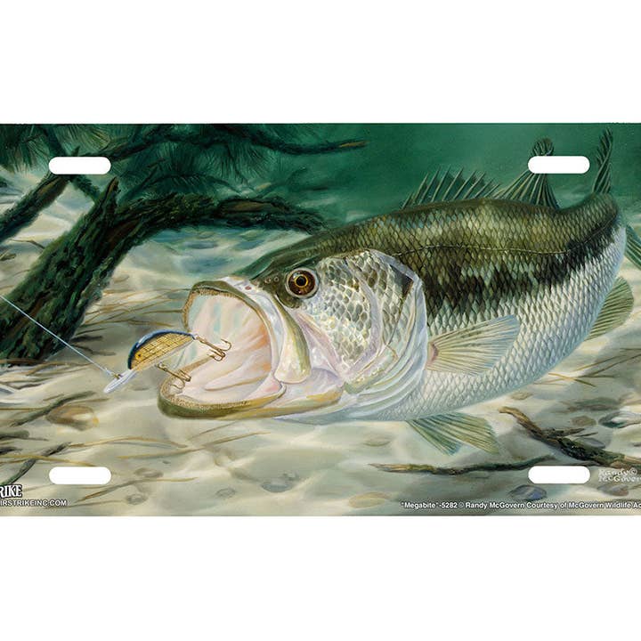 "Megabite" - Decorative License Plate for wholesale by Airstrike