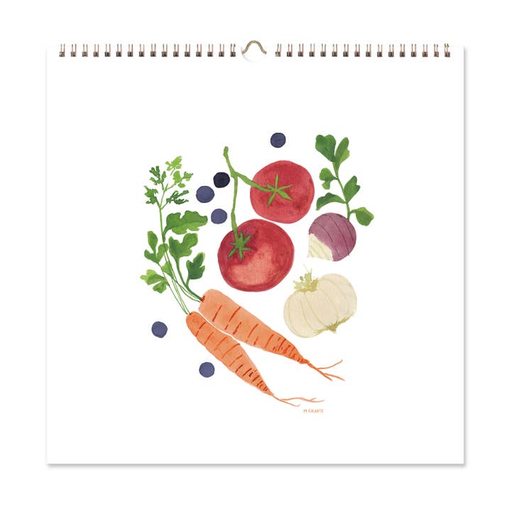 Seedlings - Wholesale Calendar - 2026 Seedlings Garden Party 12 Month Classic Grid Calendar13