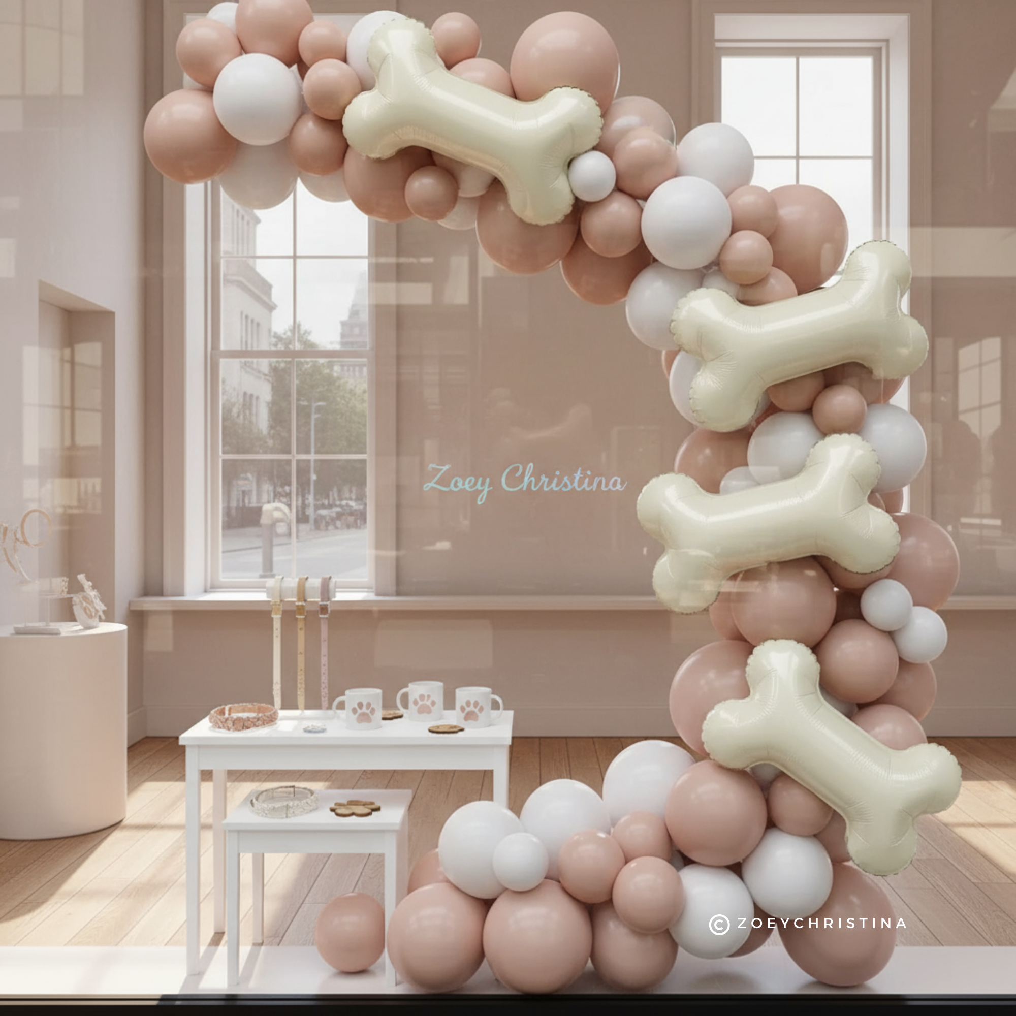 Zoey Christina - Wholesale Balloon - Dog Bone Foil Balloon – Pet Party & Pawty Décor7