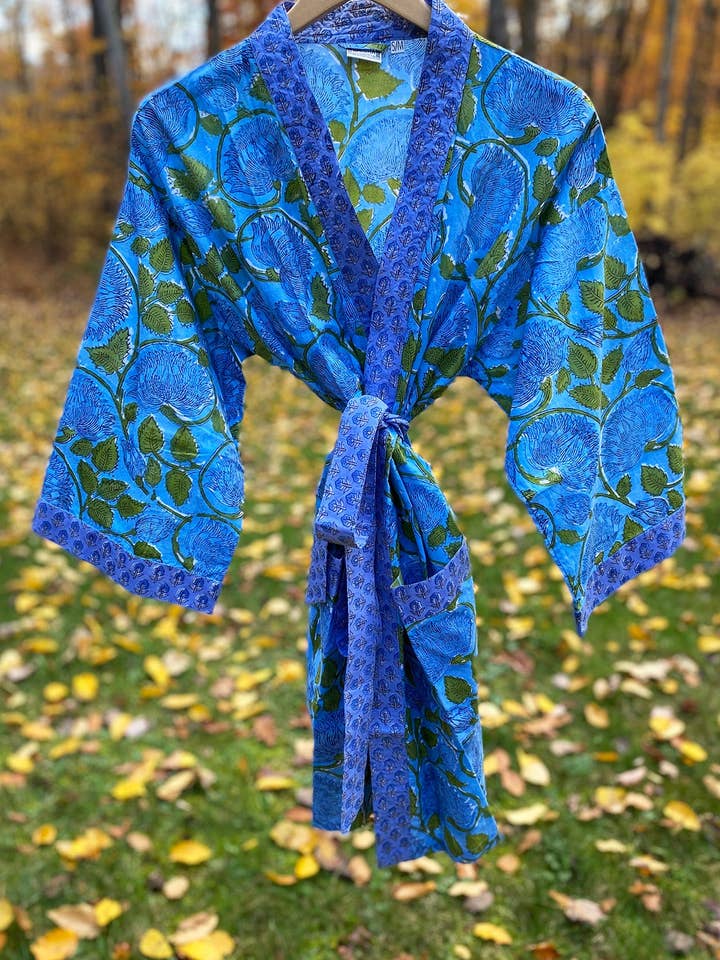 Robe Courte Kerala | Campanule pour la vente par Amisha