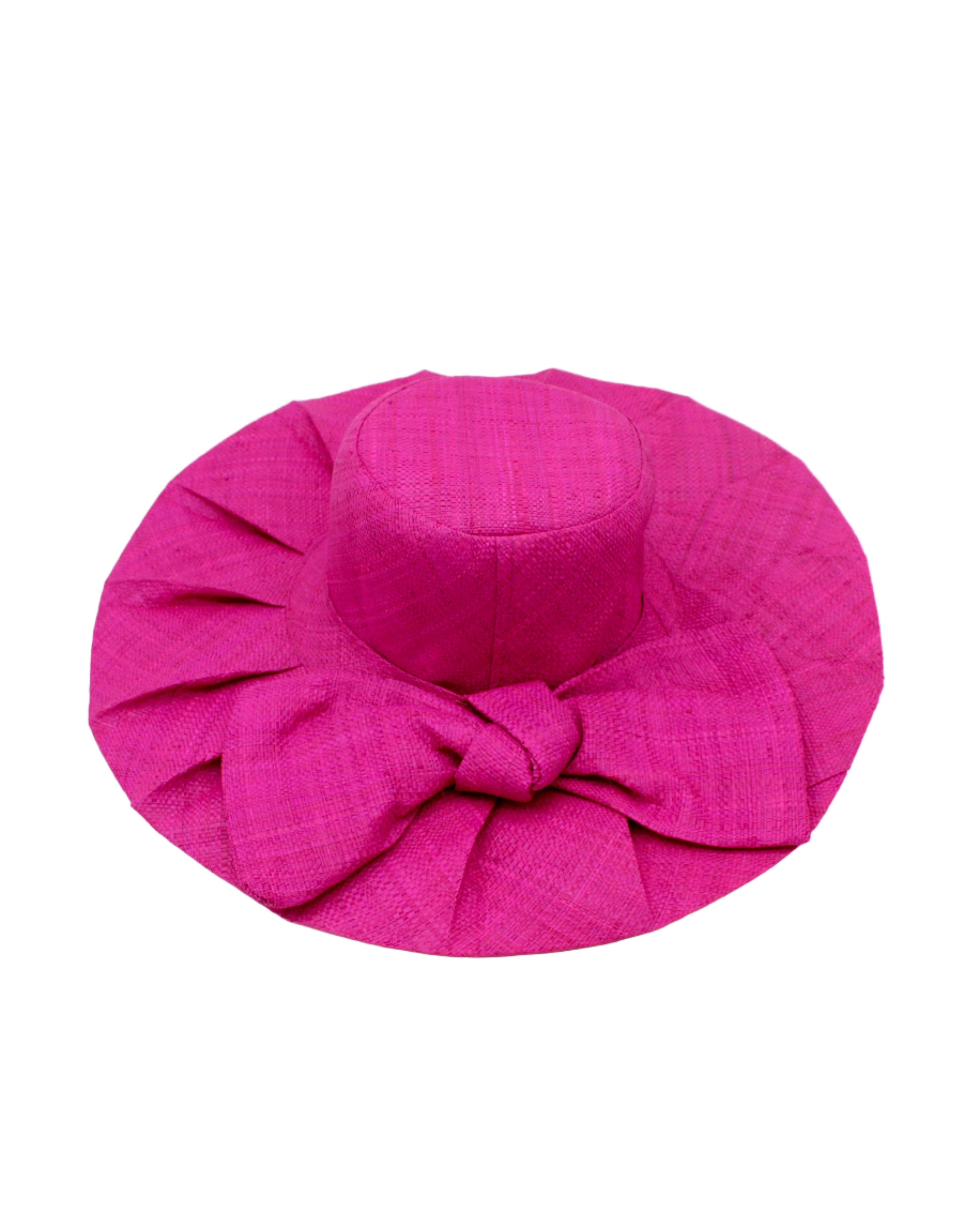 Shebobo – wholesale Straw hat – women's – Lilly 5" Brim Fan Pleated Straw Sun Hats with Big Bow26
