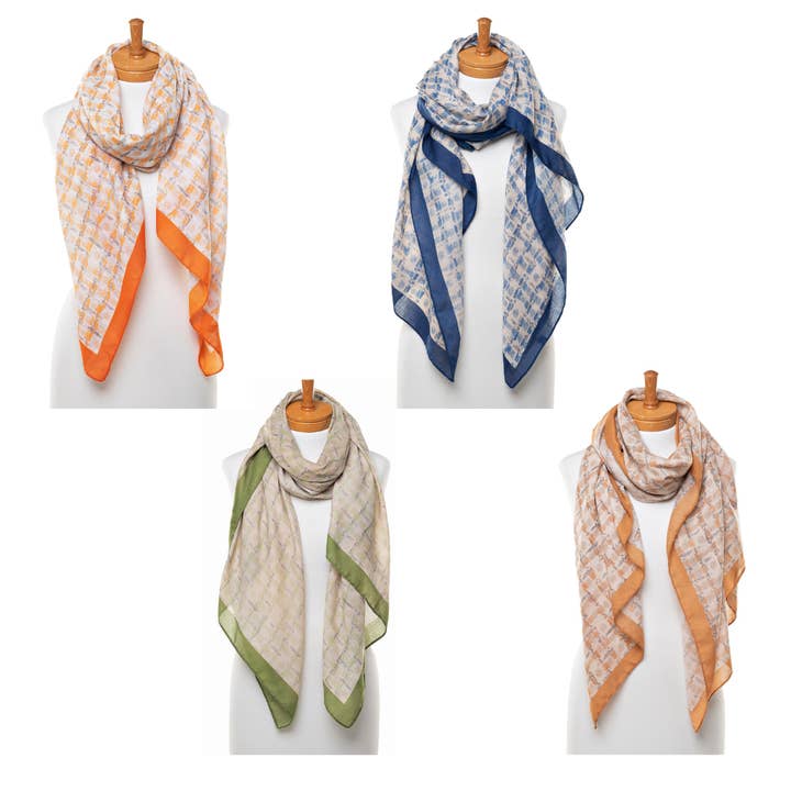 THSAP1076: (4 st) Victoria Scarf Pack för wholesale av Taylor Hill Scarves & Co