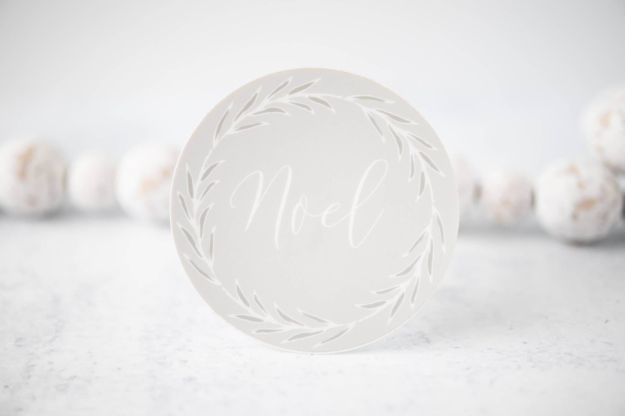 Savannah and James Co - Wholesale Sticker - Noel Circle, Vinyl Sticker, 3x3 in1