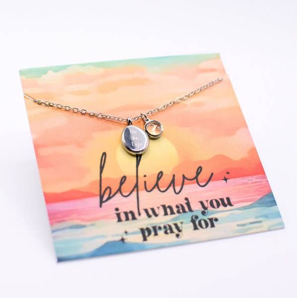 Two and Crew - Faith Based Jewelry & Gifts - Wholesale Pendant/Charm Necklace - Be the Light Mustard Seed Necklace, Hope Christian God Gift3