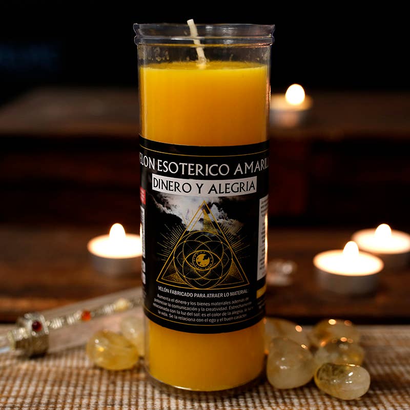 Ethike.eu - Wholesale Votive Candle - Esoteric Candle 3 - Yellow0
