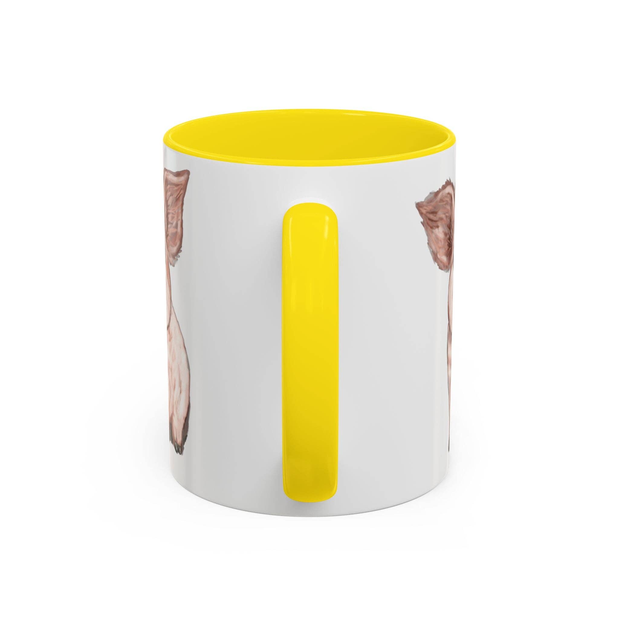 Blue Cava - Wholesale Coffee Mug - Adorable Piglet Two Tone Ceramic Mug - 11 oz & 15 oz40