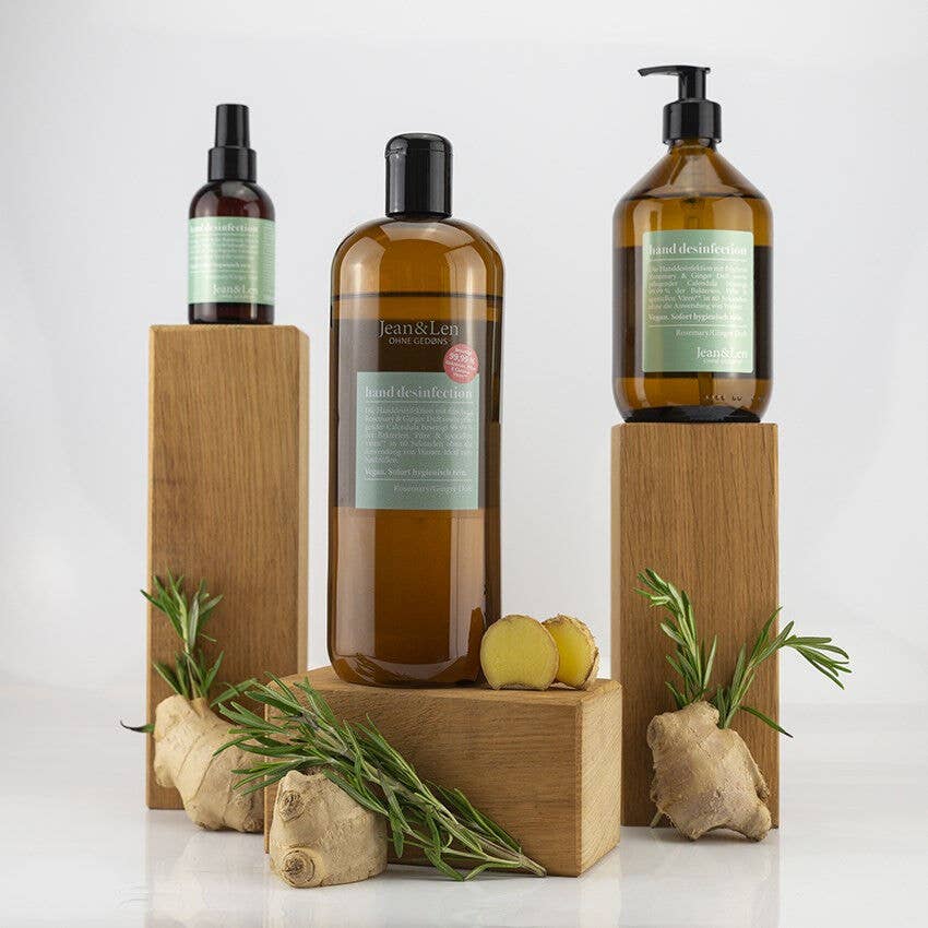 Jean & Len - Wholesale Hand Sanitizer - Rosemary/Ginger Hand Disinfection 500 ml2