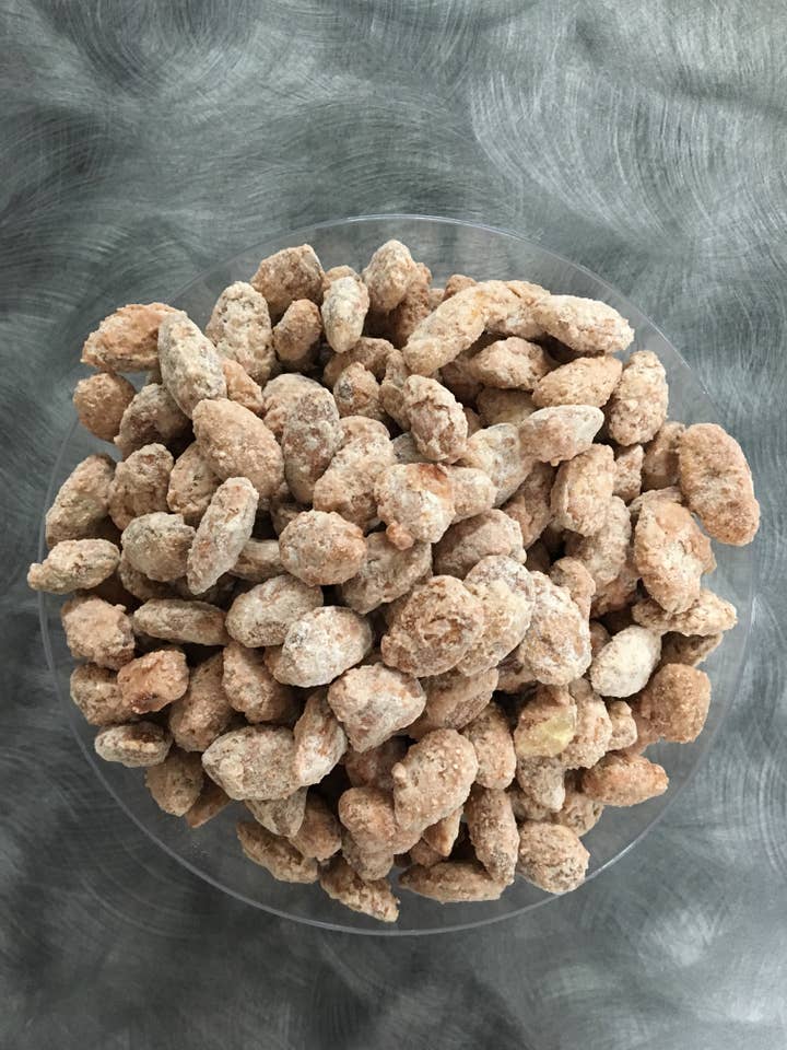 Orange Vanilla Almonds for wholesale by Almond Blossom Roasted Nuts