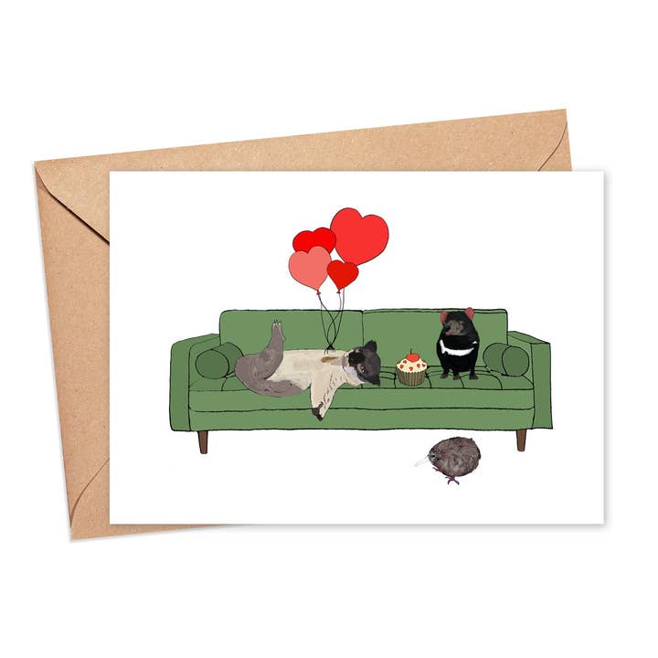 Because Your Heart Matters Card for wholesale by Screech Owl Design