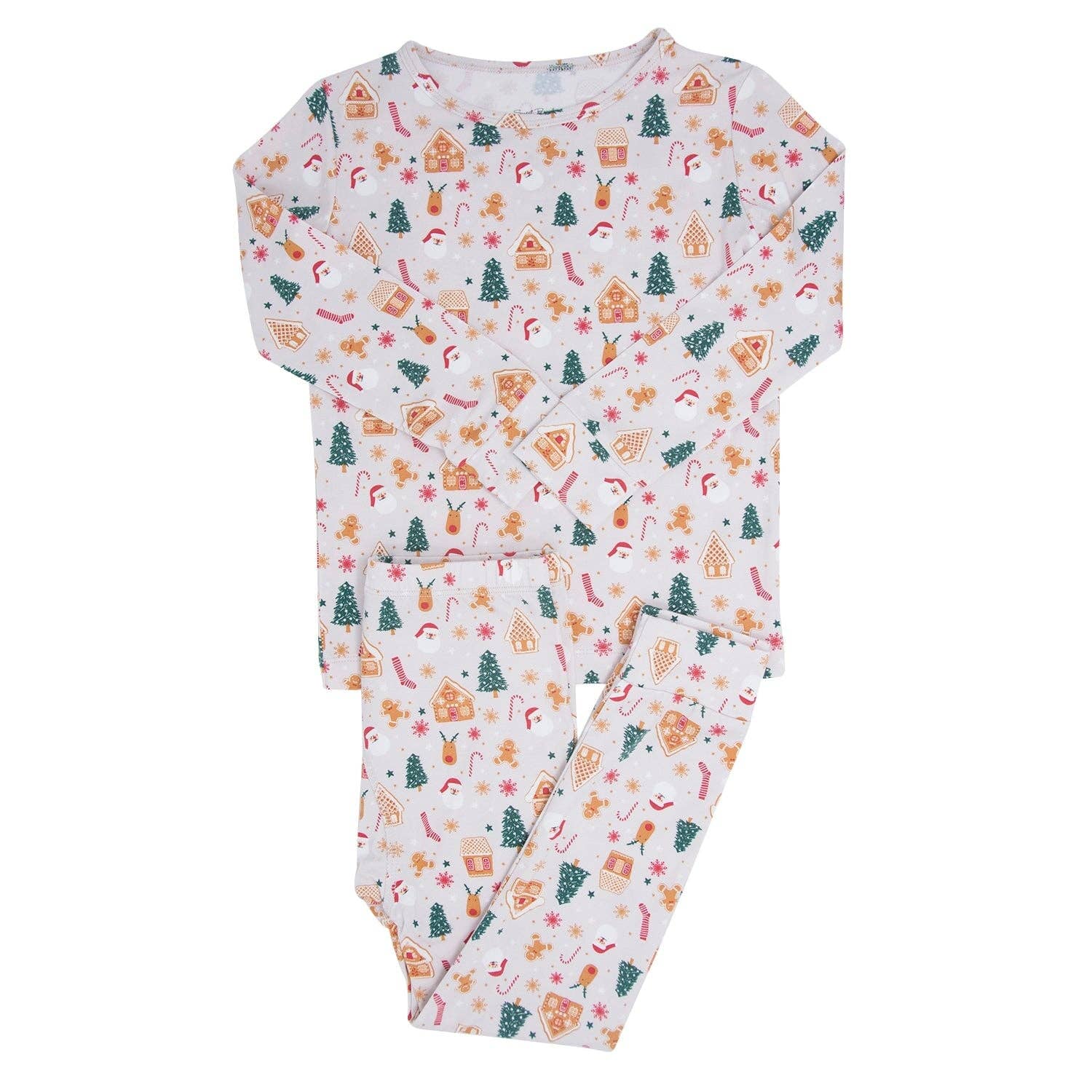 Santa's Cookies Gingerbread Big Kid Pajama for wholesale on Faire1