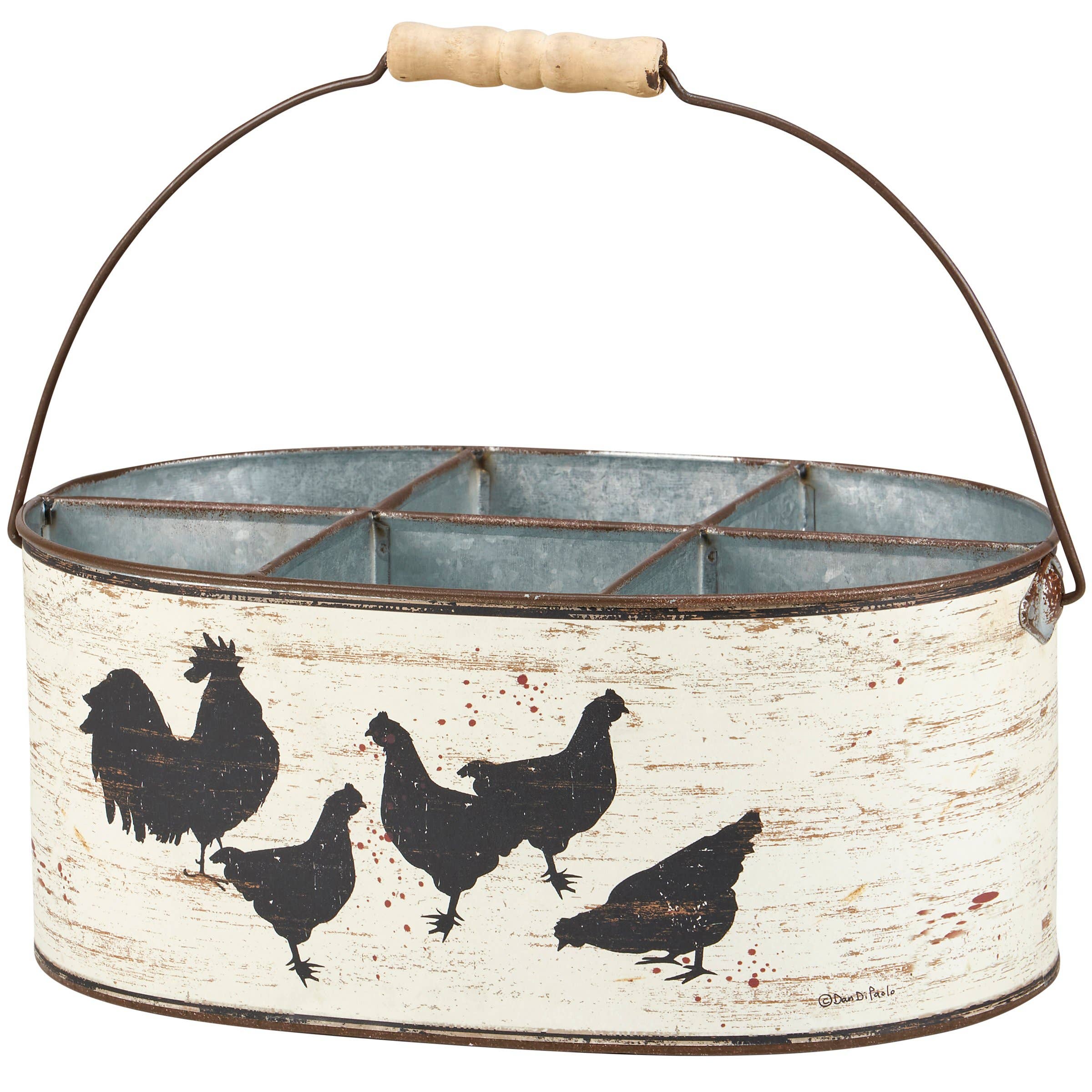 Primitives by Kathy - Wholesale Storage Bin - Farmhouse Caddy2