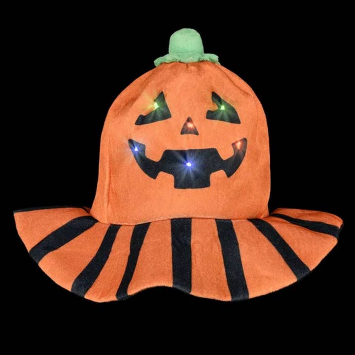 Light Up Jack O Lantern Hat For Kids for wholesale by HALLEE
