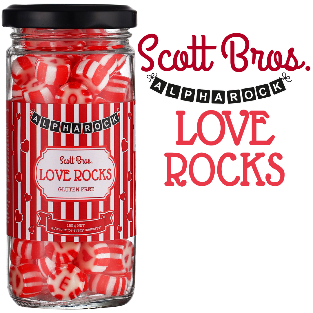 Scott Bros. CANDY - Wholesale Hard Candy - Love Pack - 48 jars1