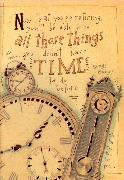 DICKENS INC. - Wholesale Retirement Card - Congratulations Retirement Humorous | GRTC | 00494G0