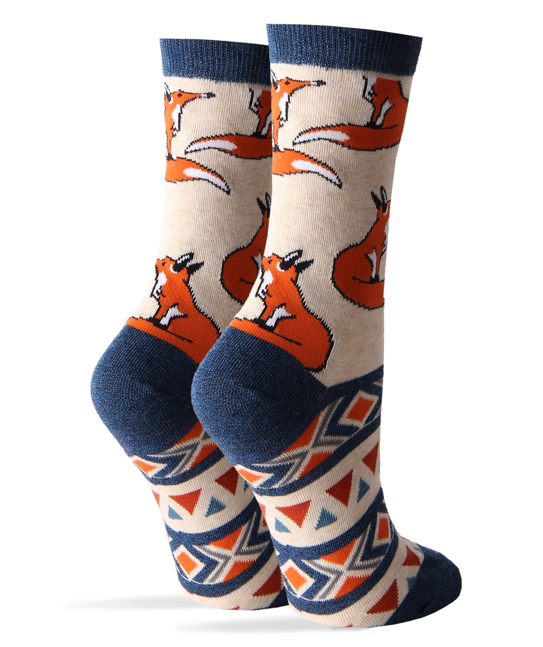 Oooh Yeah/Sock It Up/Oooh Geez Slippers - Wholesale Socks - Women's - Like a Fox | Women's Premium Cotton Crew Dress Socks1