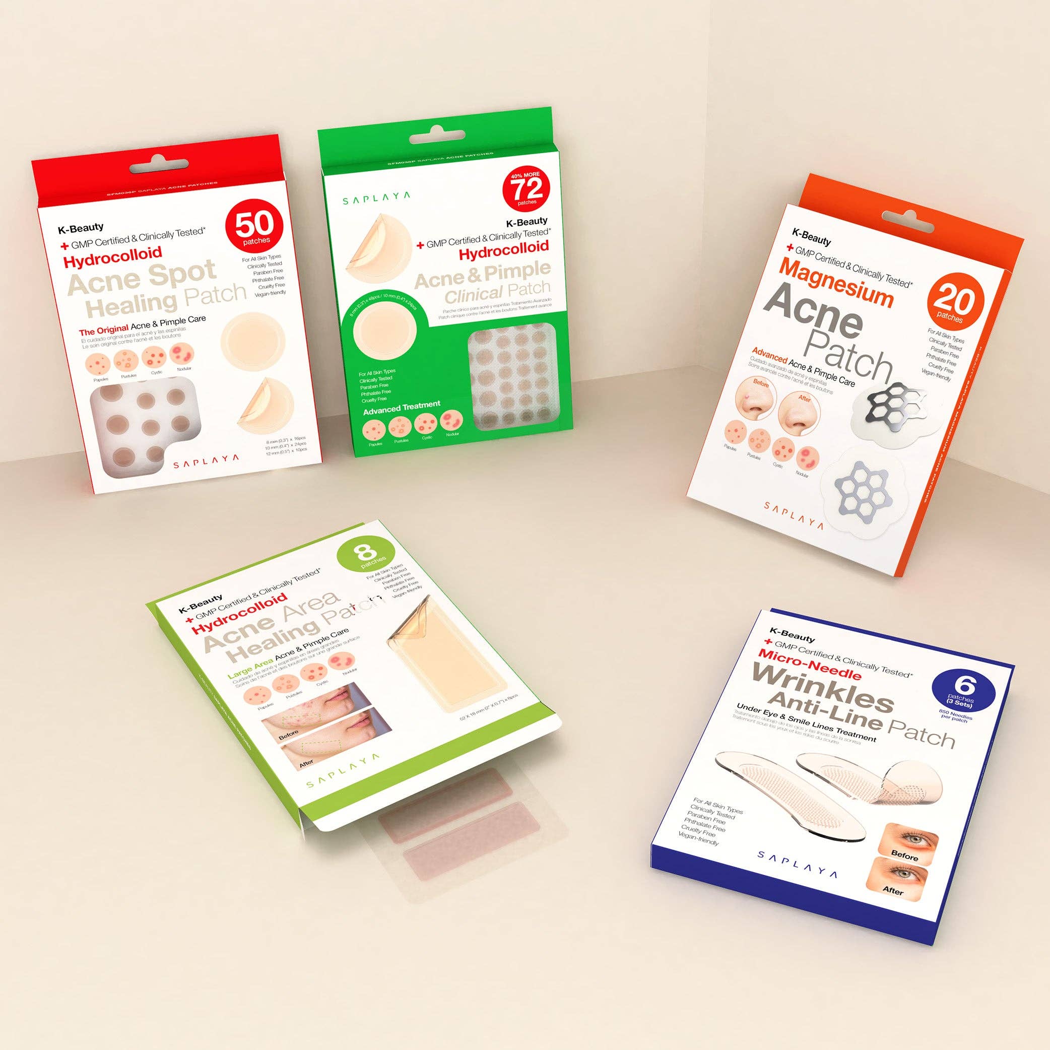 SM Beauty LLC – wholesale Eye treatment mask – Saplaya Wrinkles Anti-Line Patch1