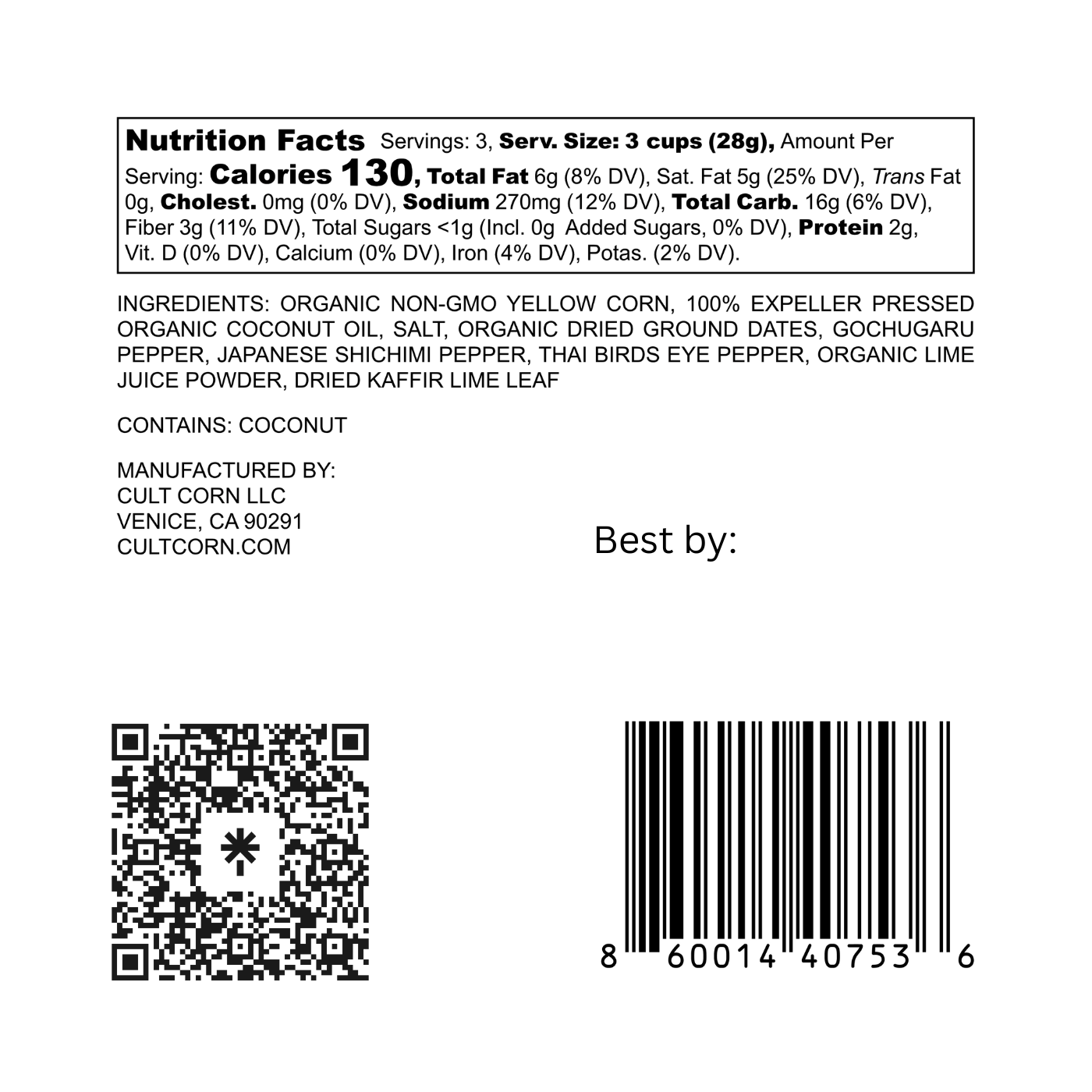 CULT CORN - Wholesale Popcorn - Mixed Case of Popcorn with Savory, Spicy, Plain and Herby3