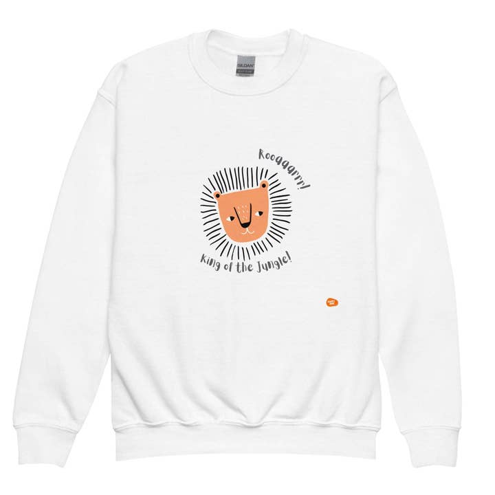 Koning van de Jungle Kindersweatshirt voor wholesale door Happymom