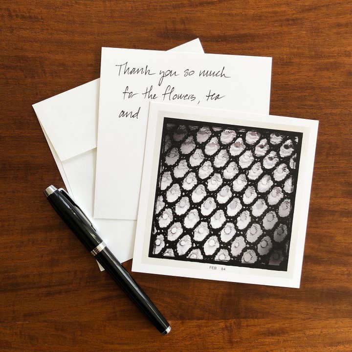 Carte de vœux vierge Ice Storm pour la vente par Whispered Light Greeting Cards