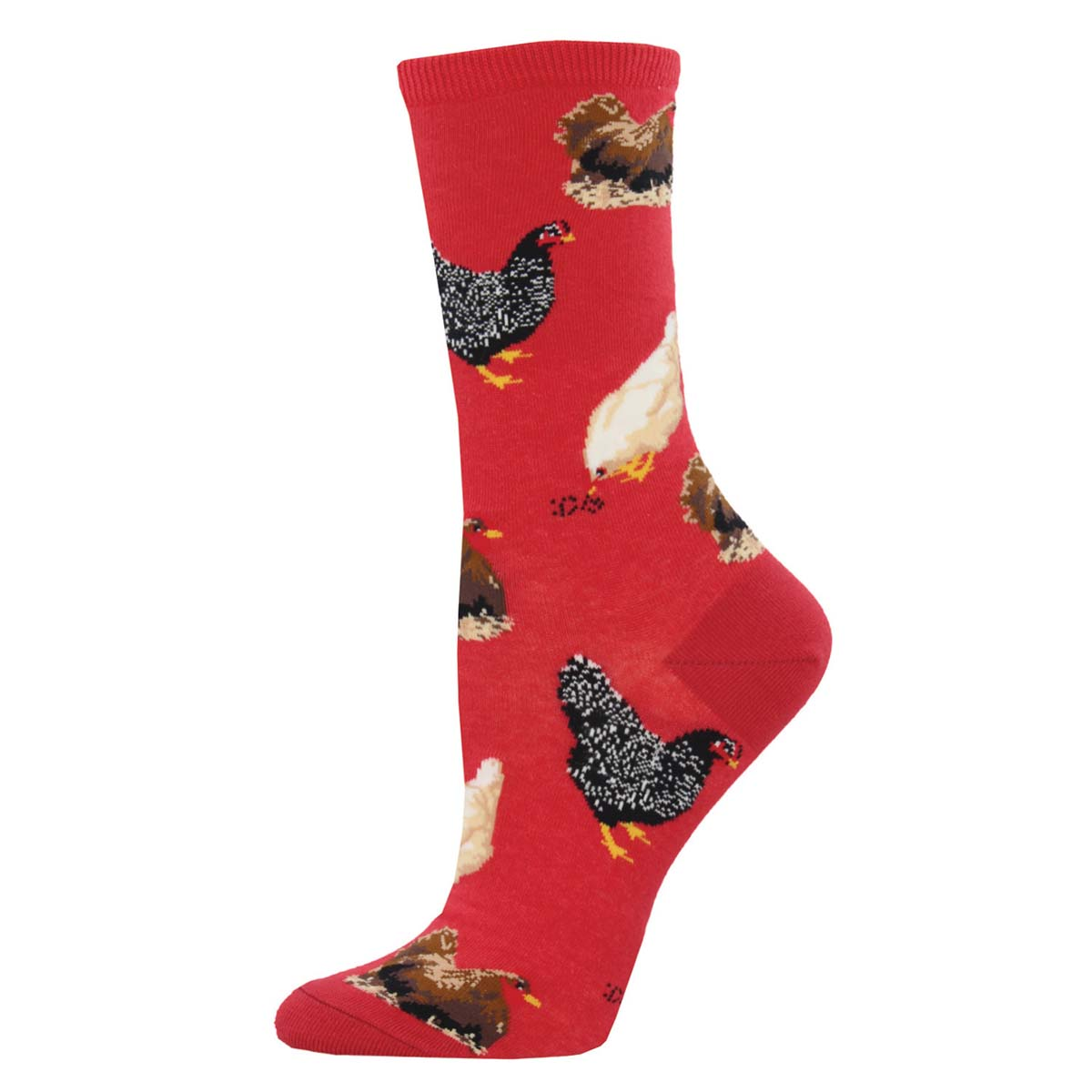 Kelley and Company – wholesale Socks – Women's – Mother Hen Adult Sock, Red0
