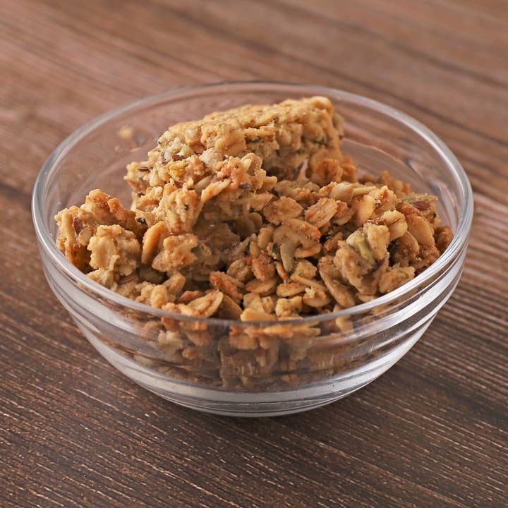 Grandy Organics – Granola por atacado – Granola de Gengibre e Cânhamo - Caixa de 10 lb.1