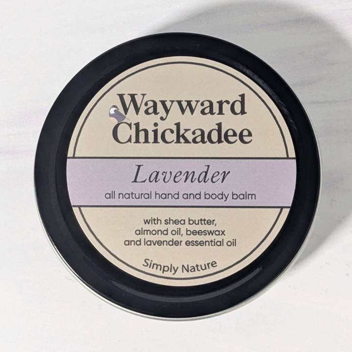 Lavender Hand & Body Balm for wholesale by Wayward Chickadee