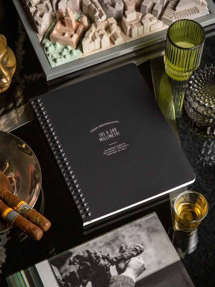 Cuaderno encuadernado con espiral y resistente al agua para venta al por mayor de Ogami Collection