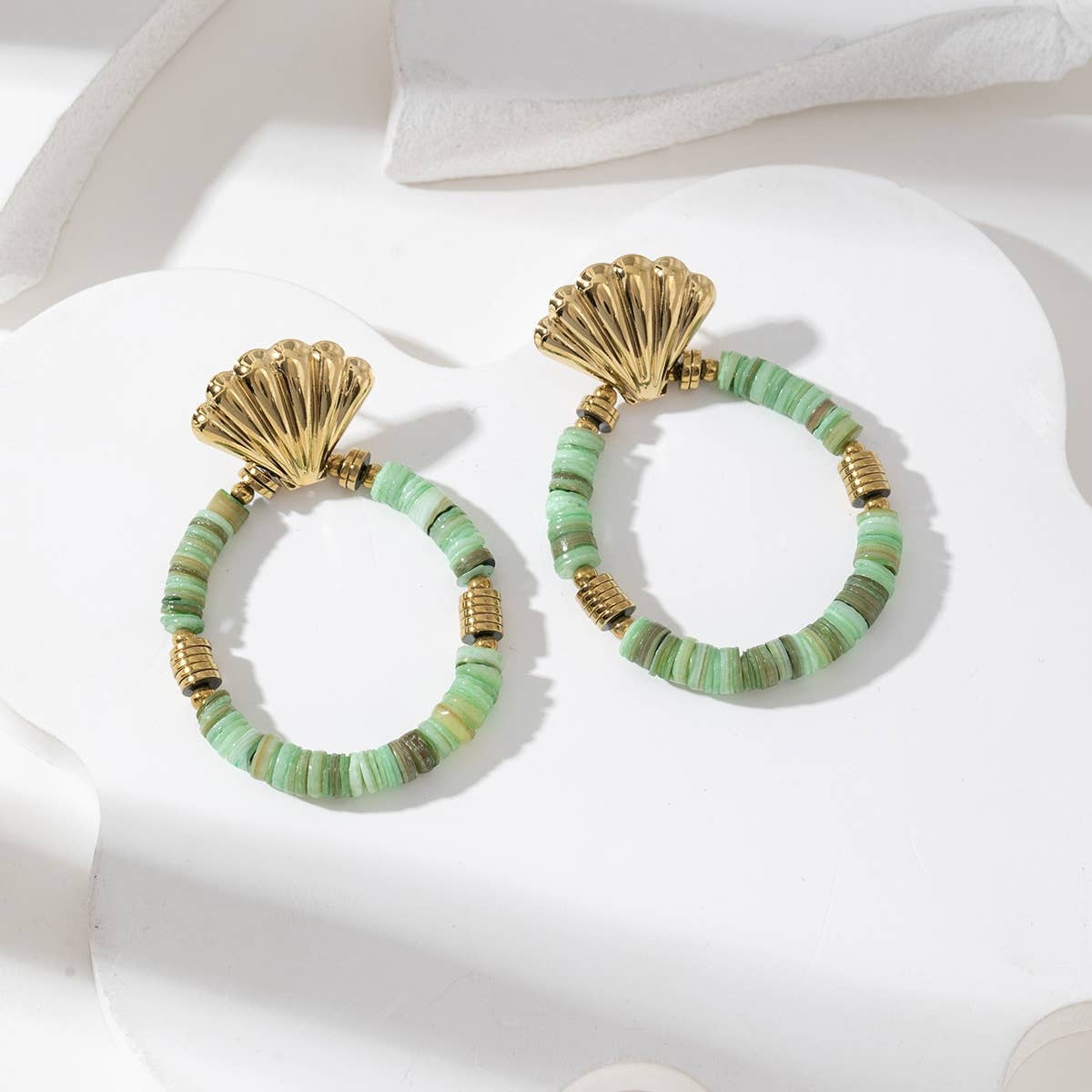 Lovelika - Wholesale Dangle Earrings - Coral drop earrings - Kylie1