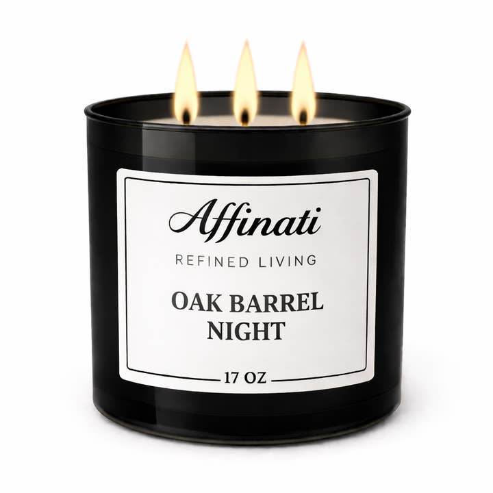 3-Væge Egetræstønde Natlys for engroshandel hos Affinati