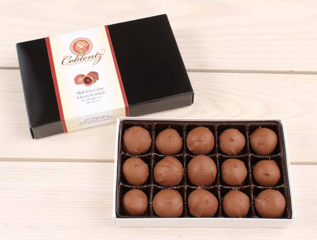 Coblentz Chocolate Company - Wholesale Chocolate Box - Milk Cherry Cordials Gift Box
