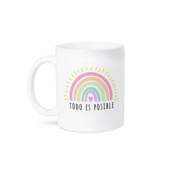 3dRose - Wholesale Coffee Mug - 3dRose, Todo es Posible - Inspiring Spanish Quote - Everything is Possible, Mug8