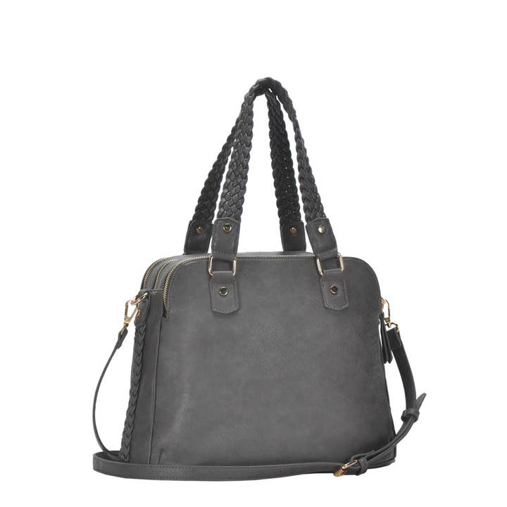 MMS Brands – Großhandel Satchel – Damen – Roxanne Schulranzen mit drei Fächern4