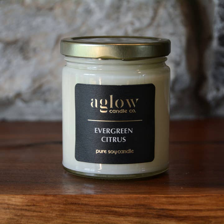 Evergreen Citrus for wholesale by Aglow Candle Co.