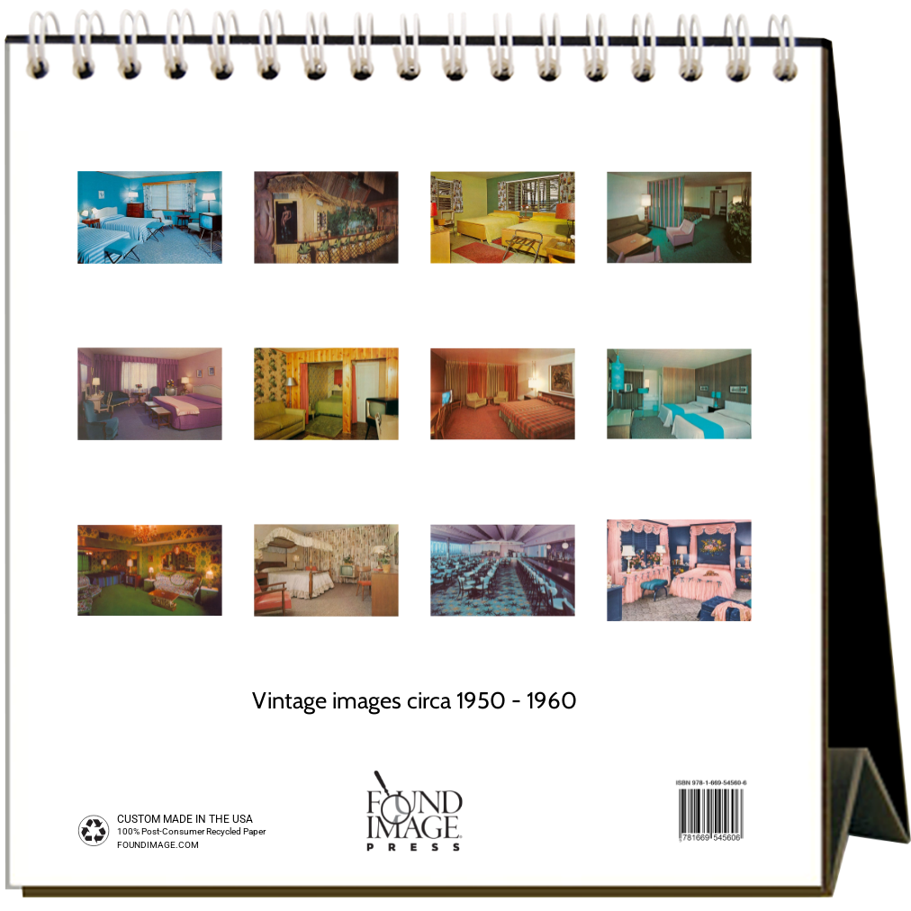 Found Image Press – Großhandel Kalender – Schlechter Innenraum 2026 Tischkalender1