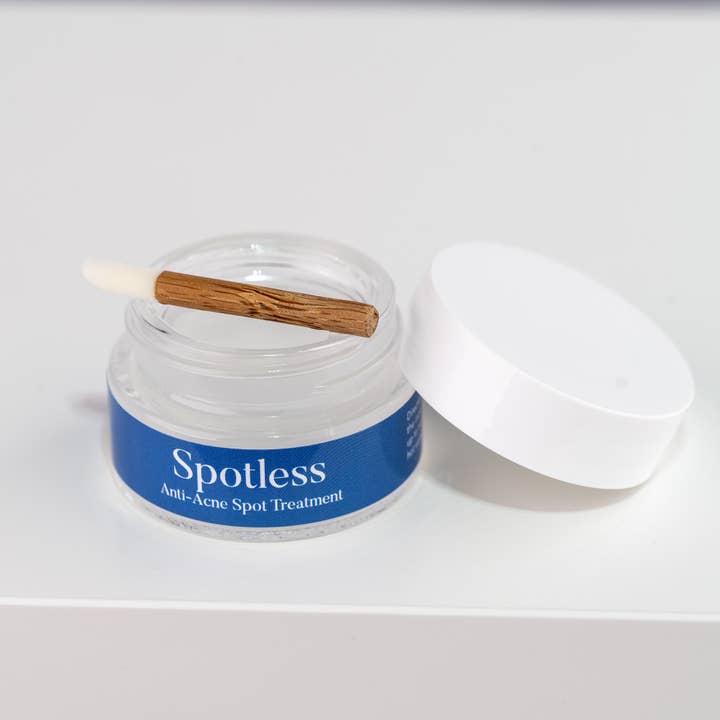 Spotless Anti-Acne Spot Treatment for wholesale by WildBloom Skincare
