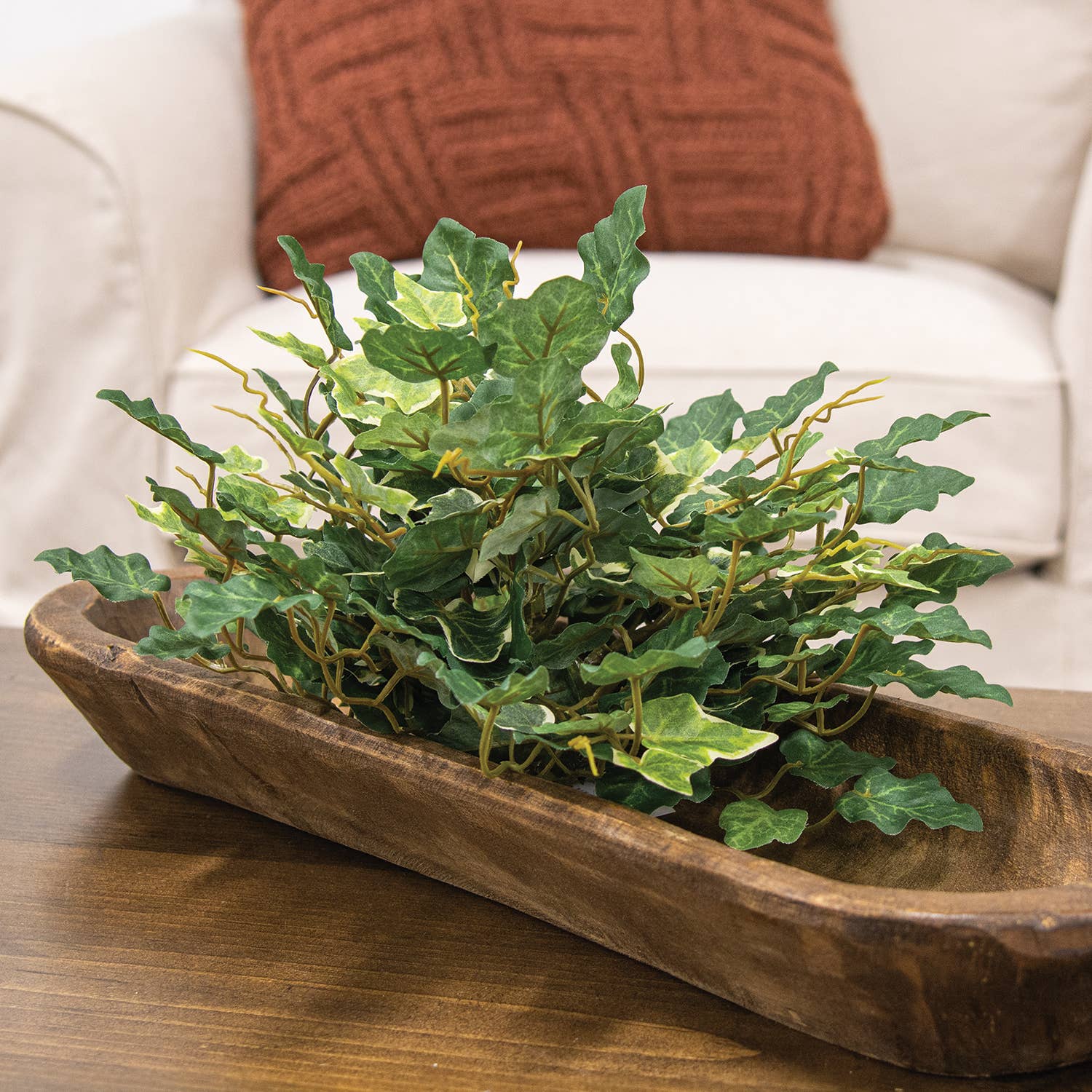 Saybrook Lane – wholesale Artificial plant – Mixed Ivy & Vine Half Sphere - 13"x6"H1