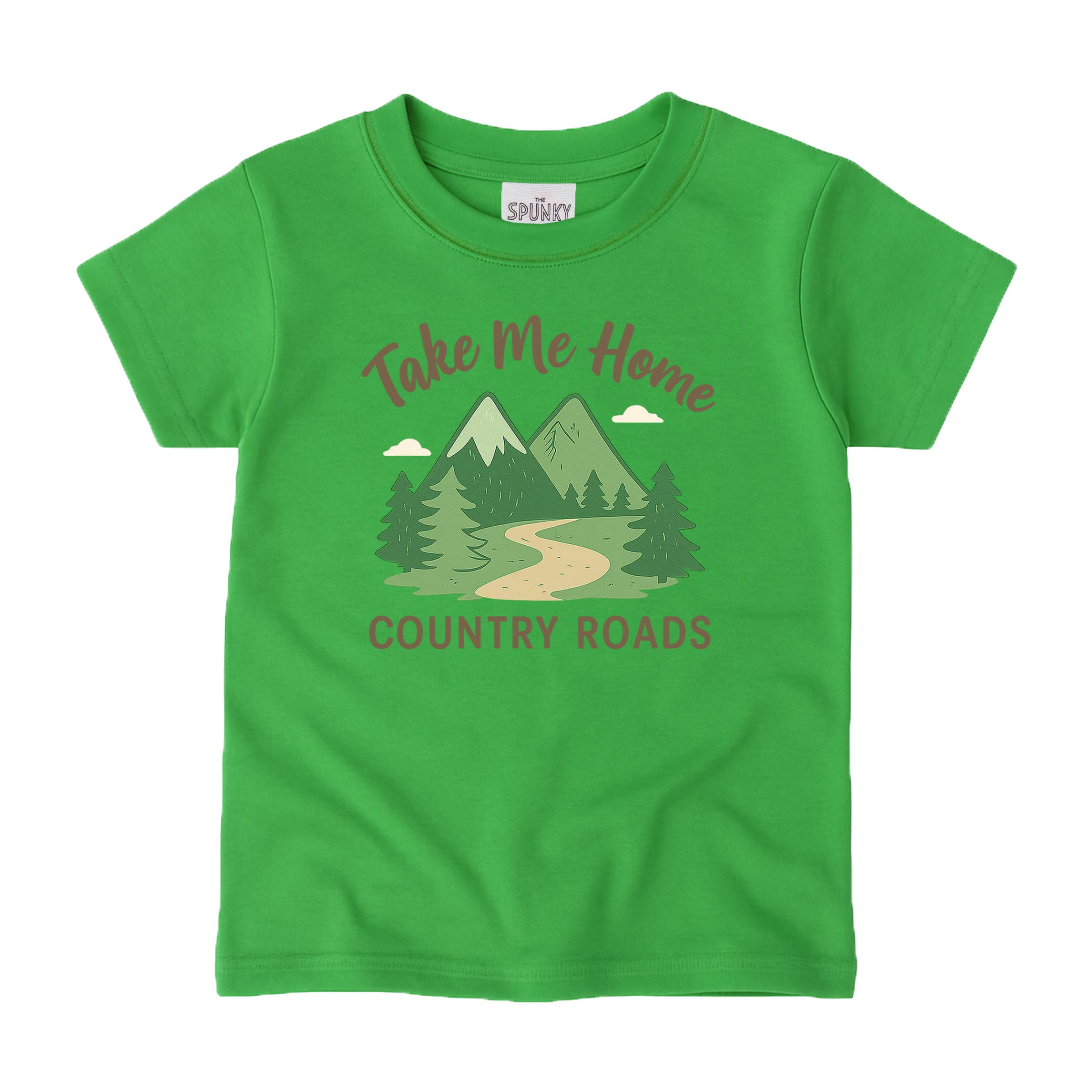 Spunky Stork - Wholesale Bodysuit (Non-Footed) - Baby - Country Roads Organic Baby Bodysuit Toddler Kids Tee Shirt3