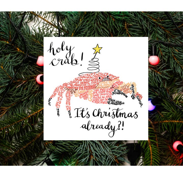 Krabbjulkort - är det redan jul? för wholesale av Nicole Elders