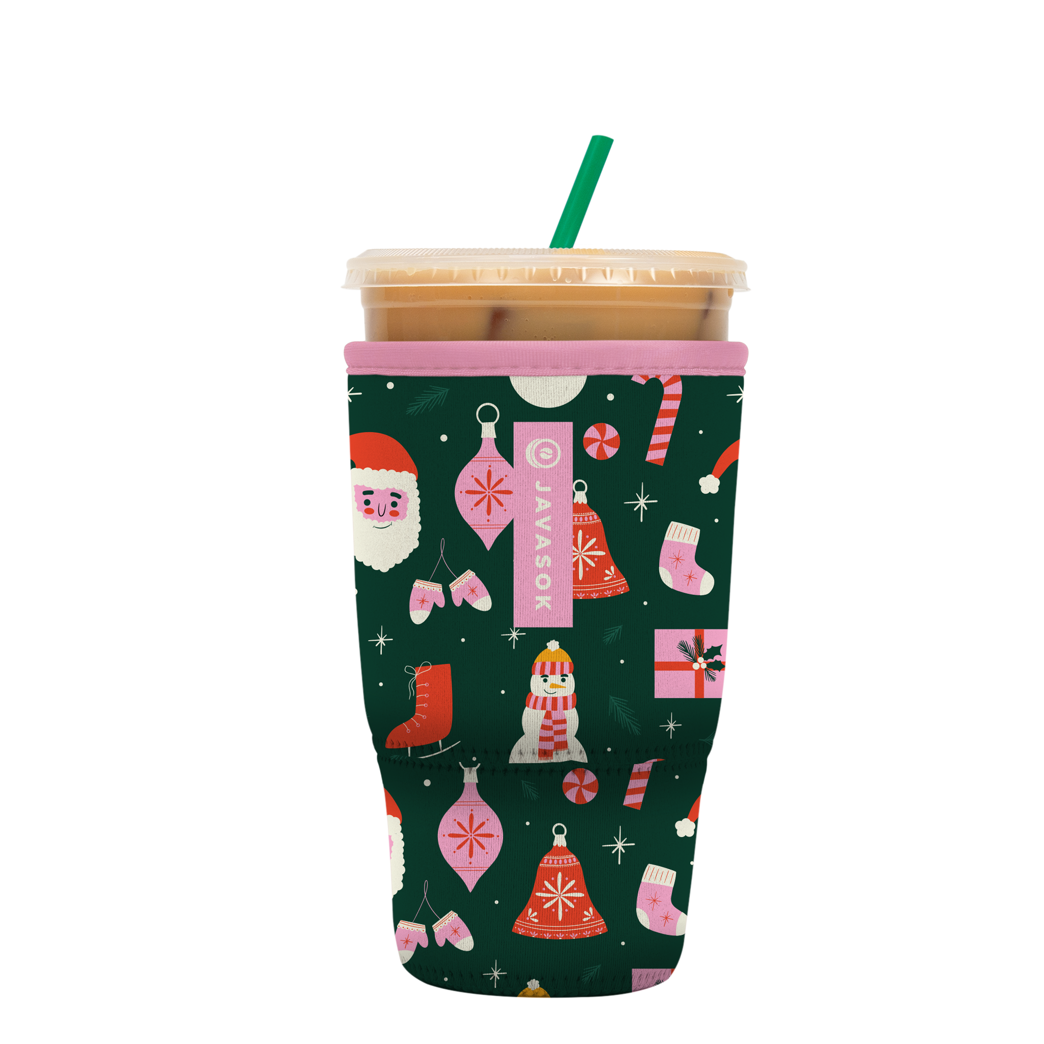 Sok-It Wholesale - Wholesale Drink Huggers & Koozies - JavaSok - Tis the Season1