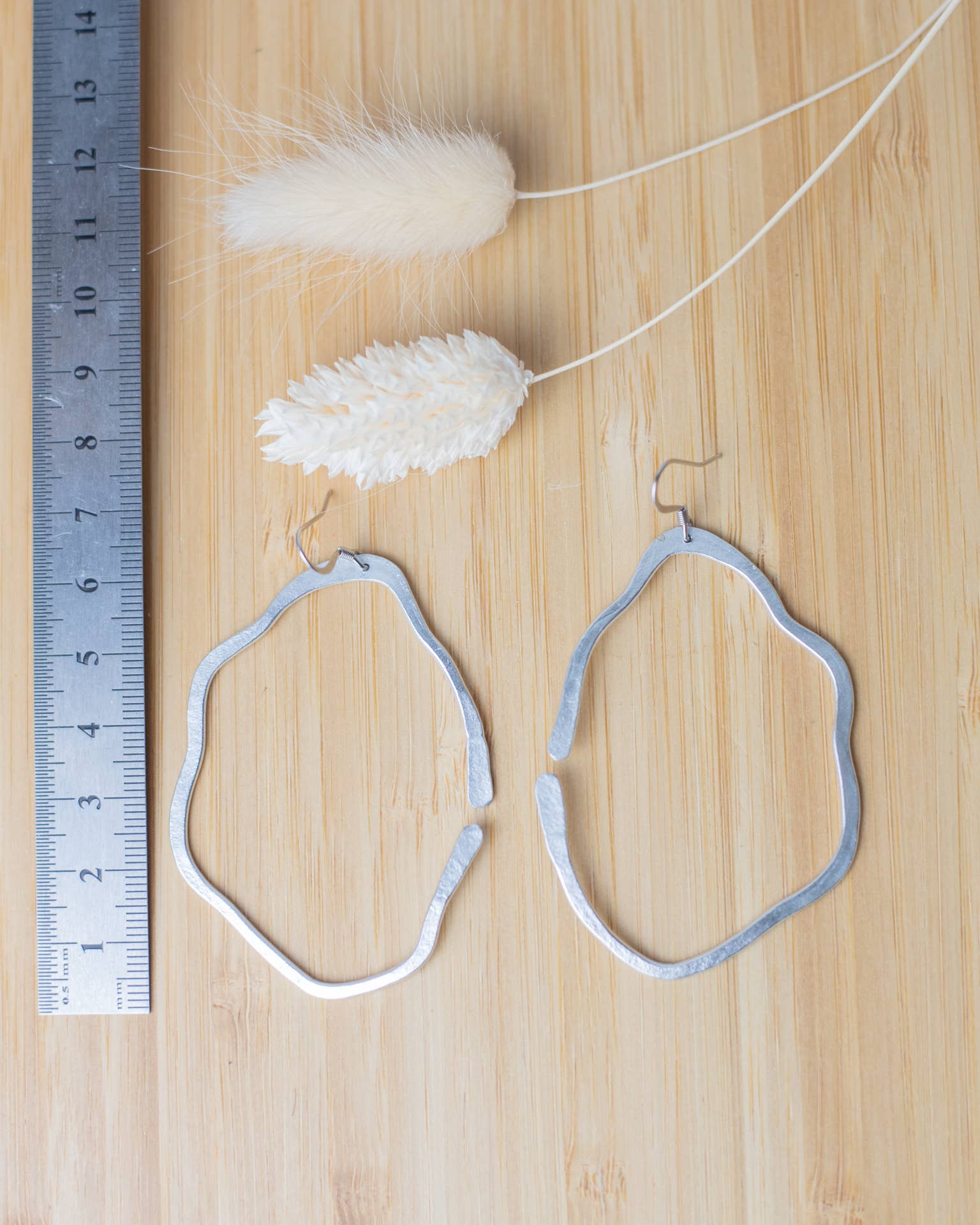 Liniata - Wholesale Dangle Earrings - beautiful silver graphic earrings2