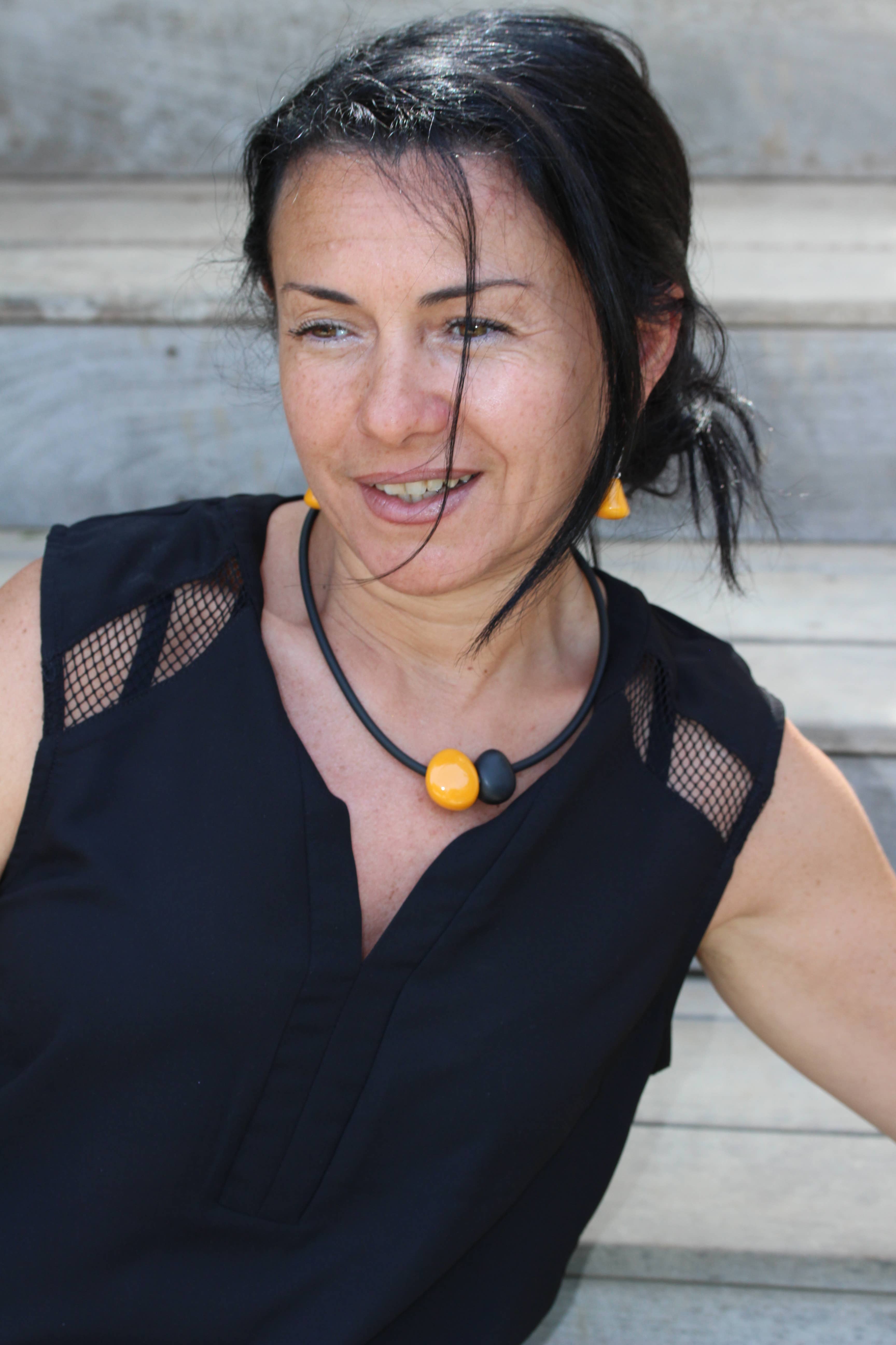 ANDREANI CRÉATIONS - Wholesale Beaded/Pearl Necklace - Pebble necklace95