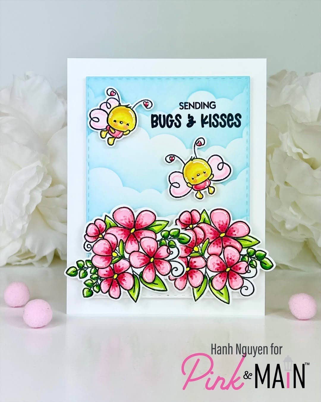 Pink and Main - Wholesale Rubber/Decorative Stamp - My Little Love Bug4